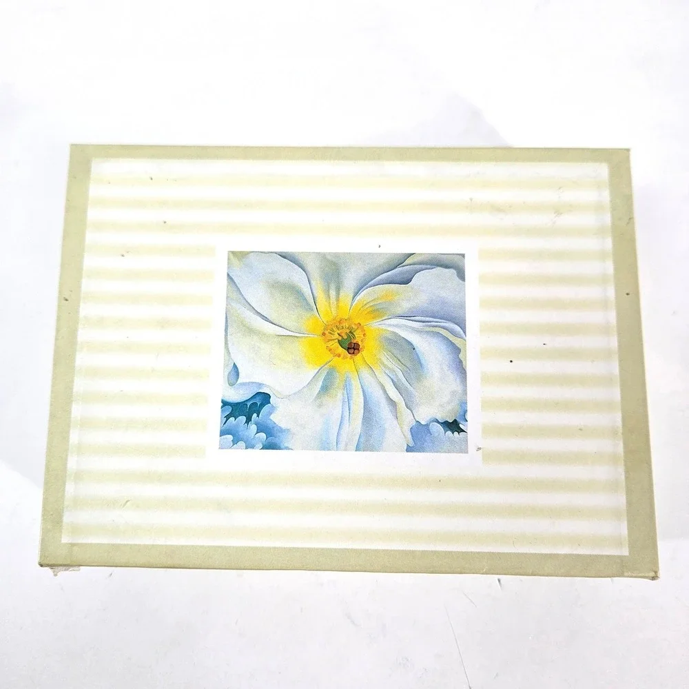 Vintage Art Greeting Cards + Ansel Adams Postcard Book‎ lot of 4 partial sets